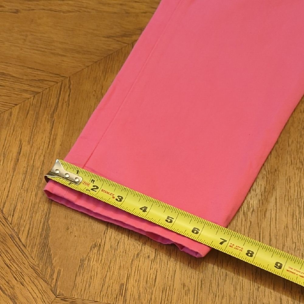 Tommy Hilfiger Women's Pink Casual Chino Pants Barbiecore - Picture 9 of 11